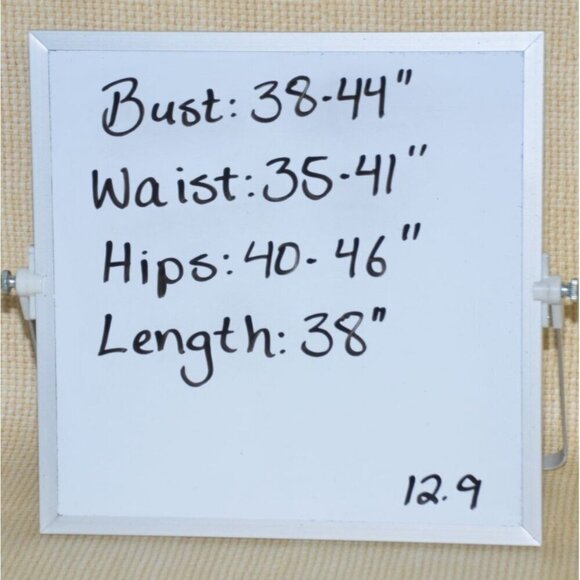 R&M Richards Ladies 12 Black Taupe Sequin Lace Sheath Dress Evening Wear Party - Picture 12 of 12